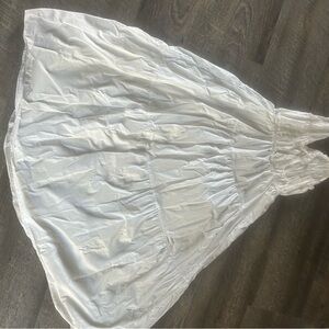 Elegant White Maxi Dress